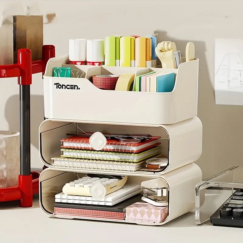 3 Layers Desk Organizer With D - Home Office Furniture Sets 리뷰 및 가격